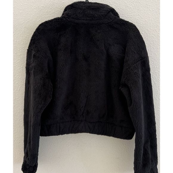 NORTH FACE GIRLS SZ XXS/5 OSOLITA FLEECE FZ JACKET, TNF BLACK NWT - Picture 5 of 9